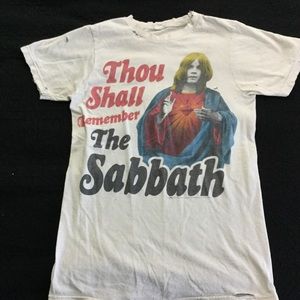 Vintage Black Sabbath Band t